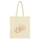 Mom Tote Bag, Cute Mother's Day Gift, Best Mom Ever, Queen Mom Shopping Bag, Everyday Tote, Gift for Mom Birthday, Mom with Crown - Tawshia